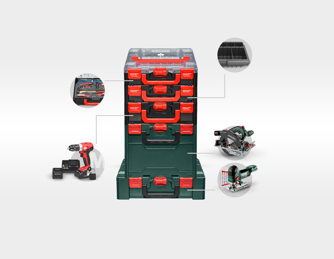 Outils électriques: KIT COMBINÉ 18+18V perceuse- viss.multi.sans fil M