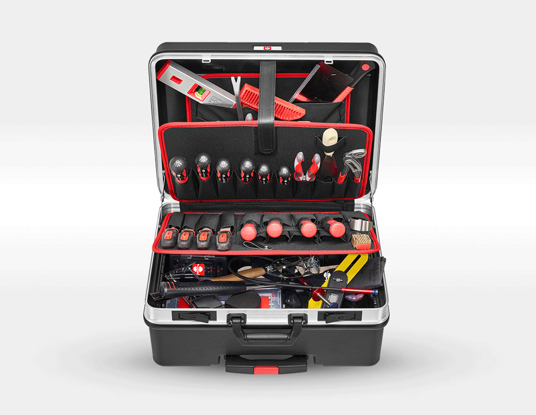 Mallette à outils: Jeu d'outils bois avec coffre à outils