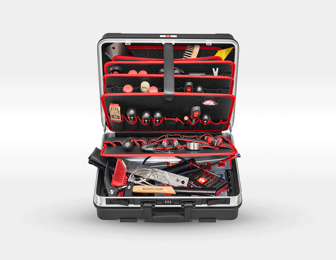 Mallette à outils: Jeu d'outils bois avec coffre à outils