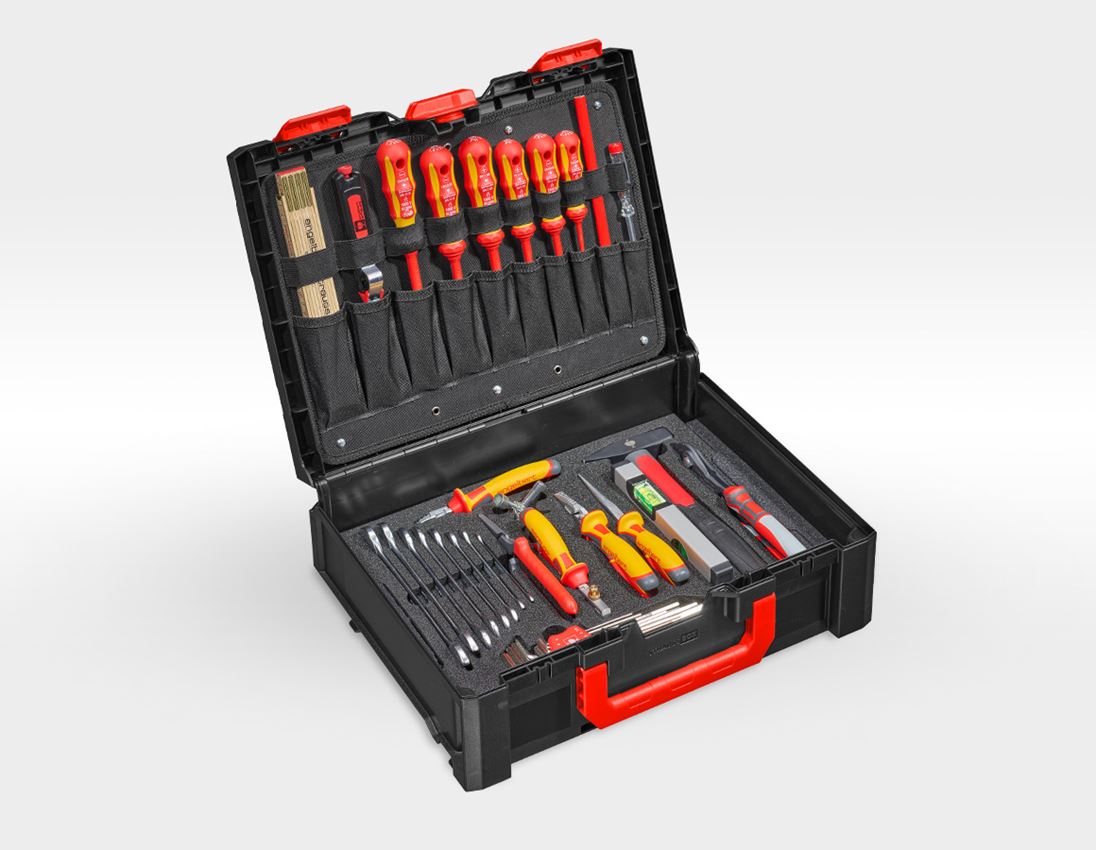 Système STRAUSSbox: Jeu d'outils STRAUSSbox 145 électrique
