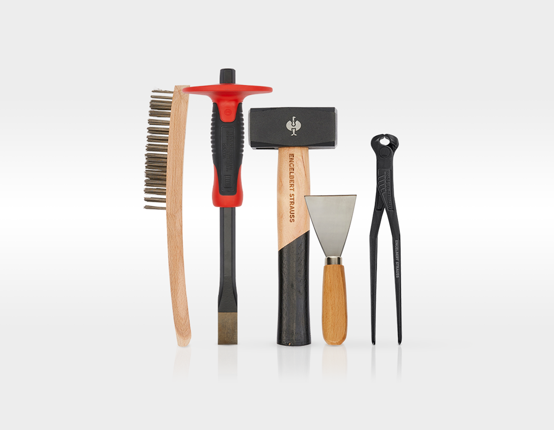 Outils: Jeu d'outils Allround Meister + chariot à outils 9