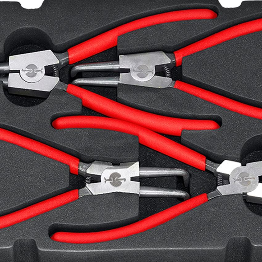 STRAUSSbox System: STRAUSSbox small Sicherungs-Zangen-Einlage 2