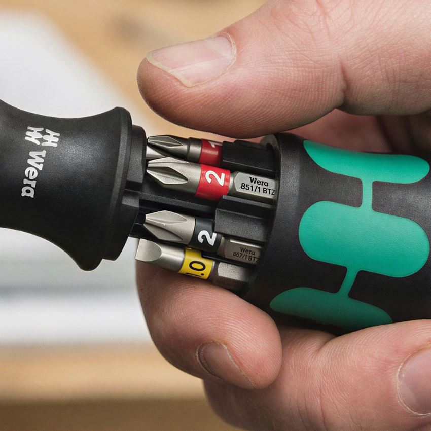 Bits: Wera Kraftform Kompakt Bithalter-Set KK28, 6-tlg 2