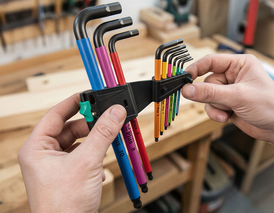 Schraubendreher: Wera Winkelschlüssel-Satz 950/9 Hex, 9-teilig