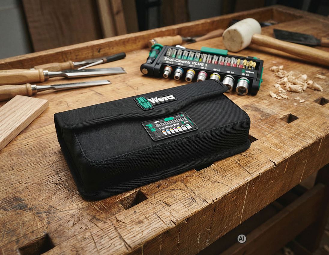 Généré / modifié par IA  - Outils: Wera Tool-Check PLUS 1 + poche 3