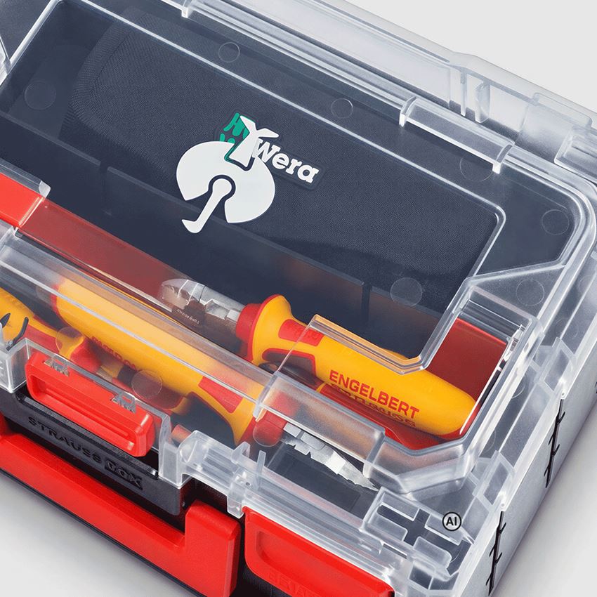 Généré / modifié par IA  - Outils: Kit STRAUSSbox VDE Wera Kompakt Big Pack + pinces 2