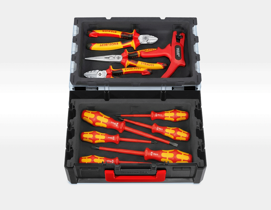 Werkzeuge: STRAUSSbox Set VDE Wera iSS160/7 + Zangen 1