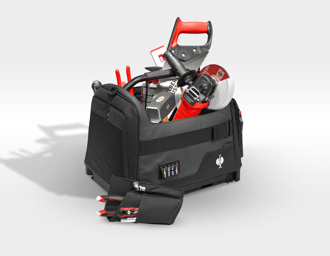 e.s.tool concept: Werkzeugtasche offen e.s.tool concept + schwarz 2