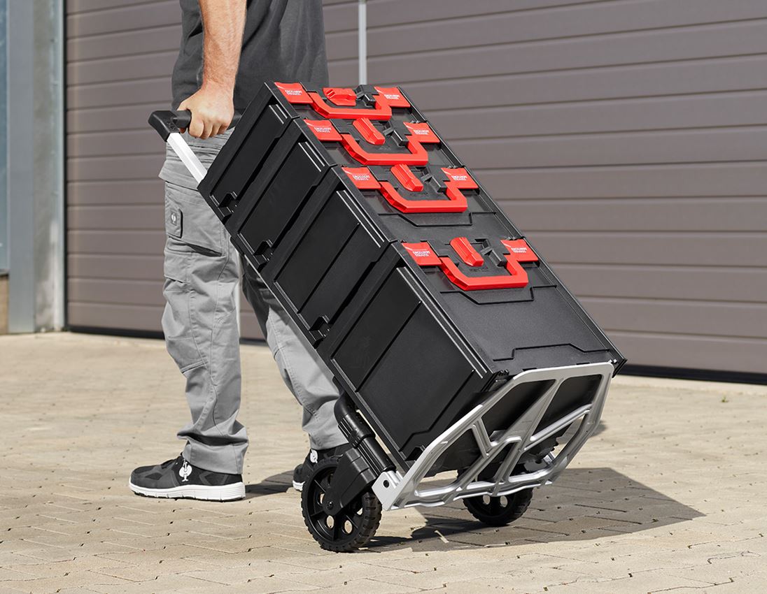 Chariot: Diable de transport professionnel pliable, 125kg