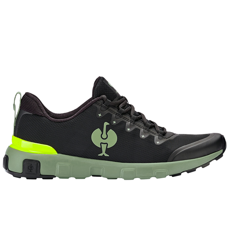 Gastro: Allroundschuhe e.s. Bani low + schwarz/blassgrün 2