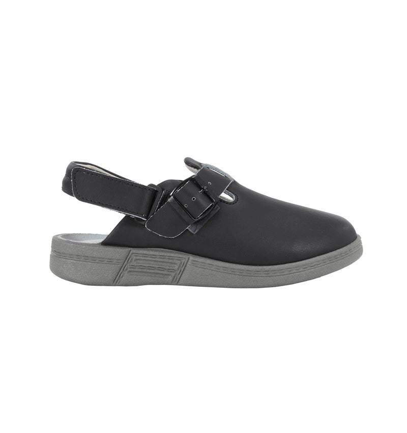 Gastro: ABEBA OB Pantolette Caracas + schwarz