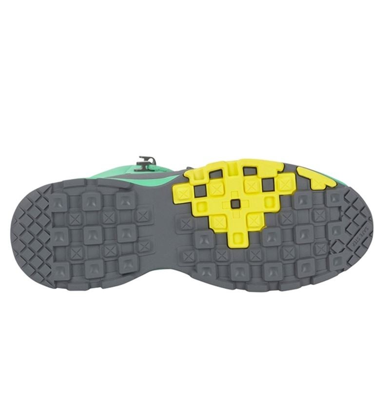 Schuhe: O2 Berufsschuhe e.s. Ruma mid + mineralgrau/mamorgrün 2