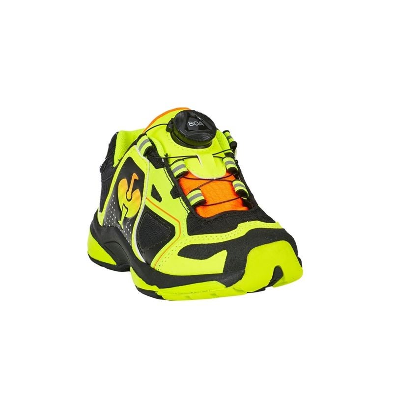 Chaussures pour enfants: Chaussures Allround e.s. Minkar II, enfants + noir/jaune fluo/orange fluo 2