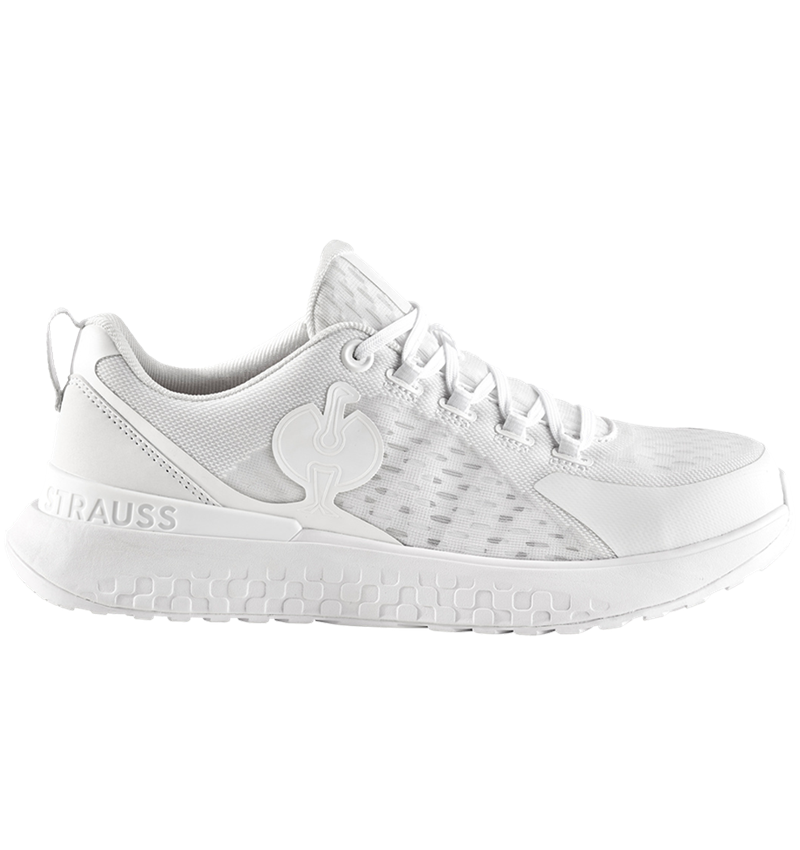 SB: SB Sicherheitshalbschuhe e.s. Comoe low + weiß 2