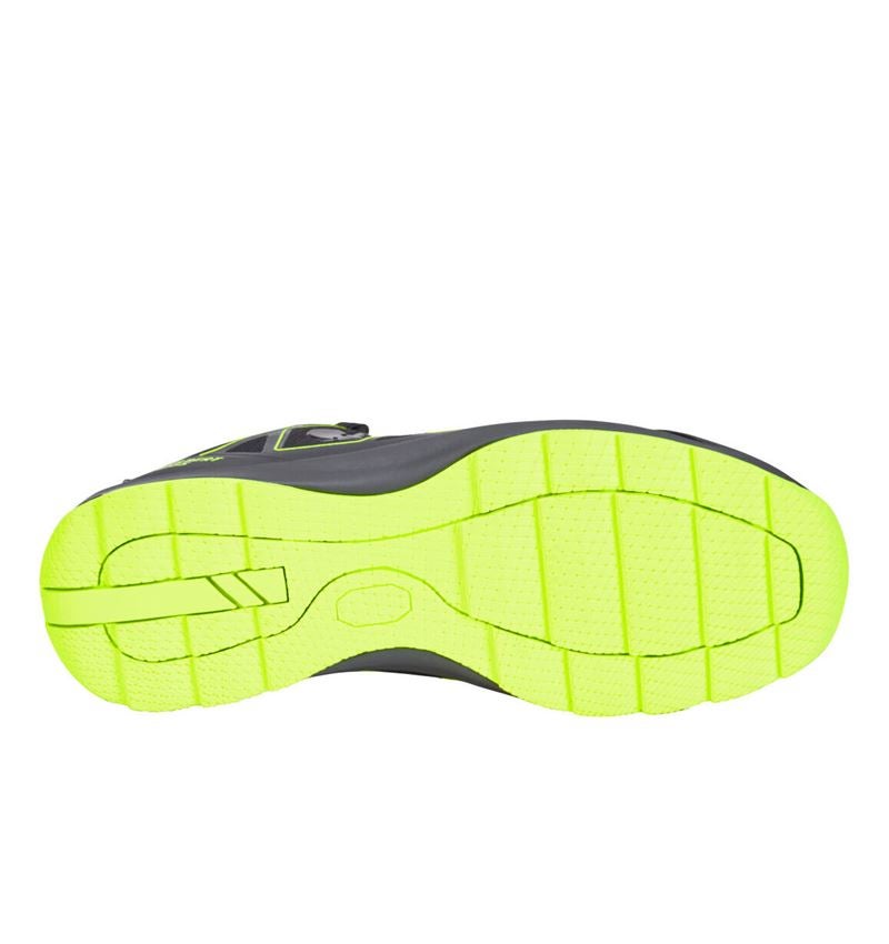 S1: S1 Sicherheitshalbschuhe e.s. Baham II low + anthrazit/warngelb 5