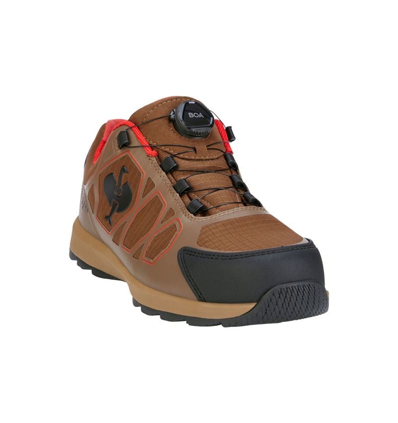 S1: S1 Sicherheitshalbschuhe e.s. Baham II low + wüstenbraun/mandelbraun 4