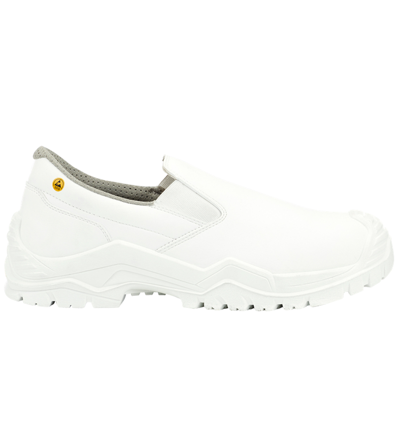 S2: STONEKIT S2 Sicherheits-Slipper Phoenix + weiß