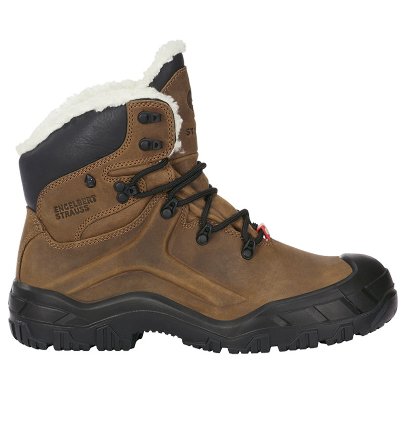 S7: S7 Chaussures hautes de sécurité e.s. Okomu mid + brun 2