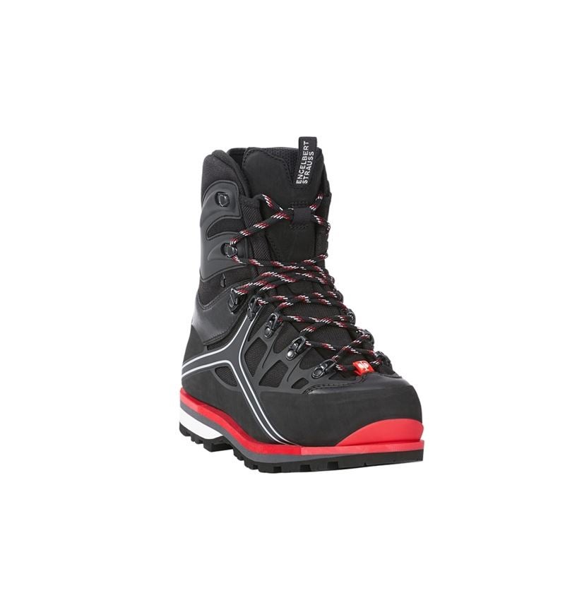 S3: e.s. S3 Sicherheitsstiefel Polyxo high + schwarz/rot 3