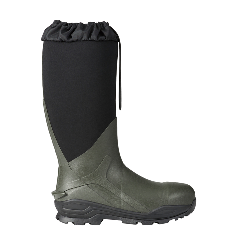 Gants d’hiver: S5 Bottes de sécurité en néoprène e.s. Kore x-high + thym/noir