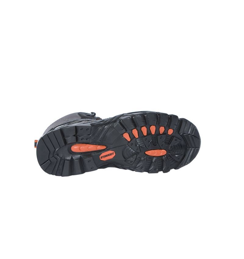 S3: STONEKIT S3 Chaussures hautes de sécurité Torino + noir/orange 2