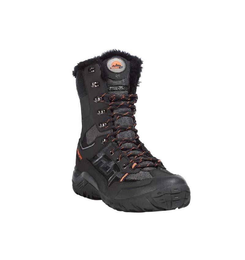 S3: STONEKIT S3 Winter-Sicherheitsstiefel Trondheim + schwarz 3