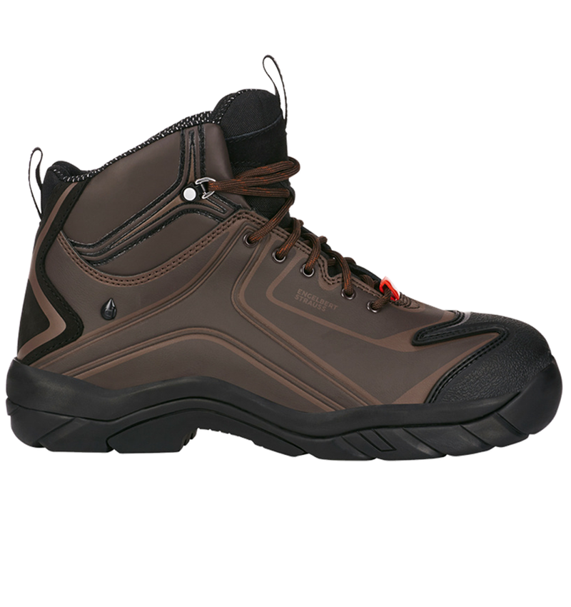 S3: e.s. S3 Chaussures hautes de sécurité Kajam + marron/noisette 1