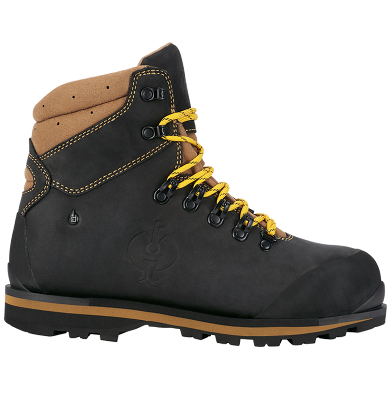 S7: S7L Chaussures de sécurité  e.s. Alrakis II mid + noir/noix/blé 3