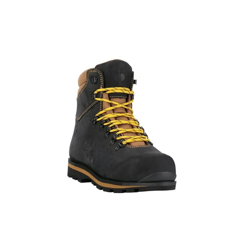 S7: S7L Chaussures de sécurité  e.s. Alrakis II mid + noir/noix/blé 4