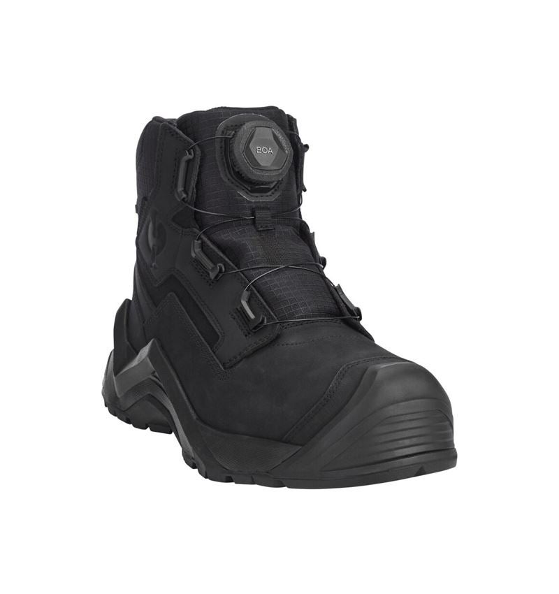 S7: S7 Sicherheitsschuhe Strauss.7003 mid + schwarz 7