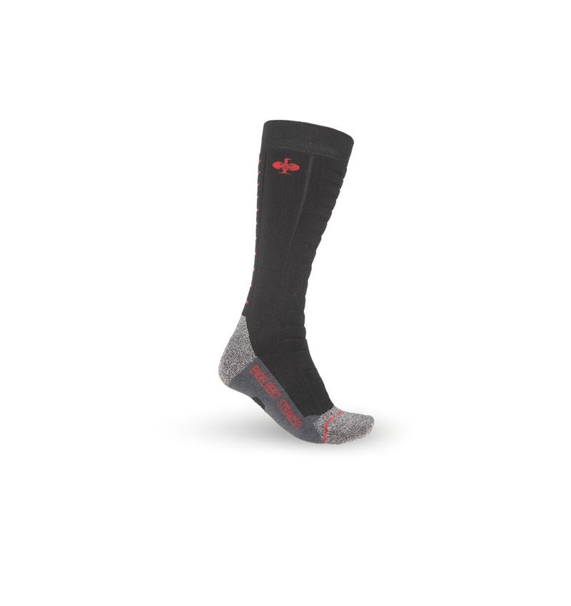 Chaussettes | Bas: e.s. Chaussettes function x-warm/x-high + noir