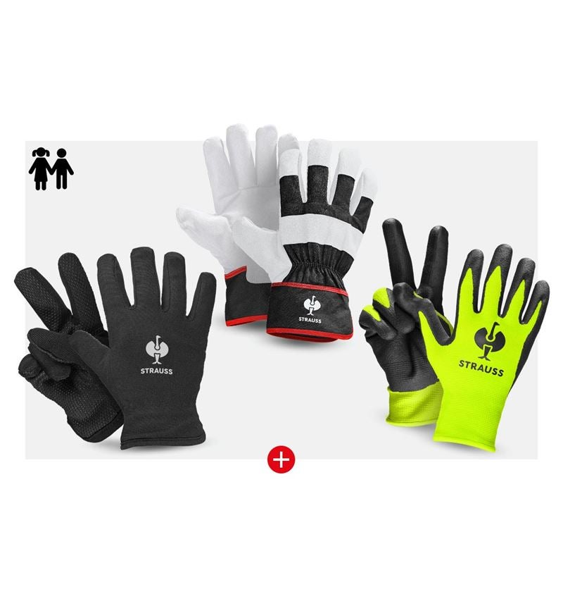 Werkzeuge & Accessoires: Kinder-Handschuh Geschenk-Set