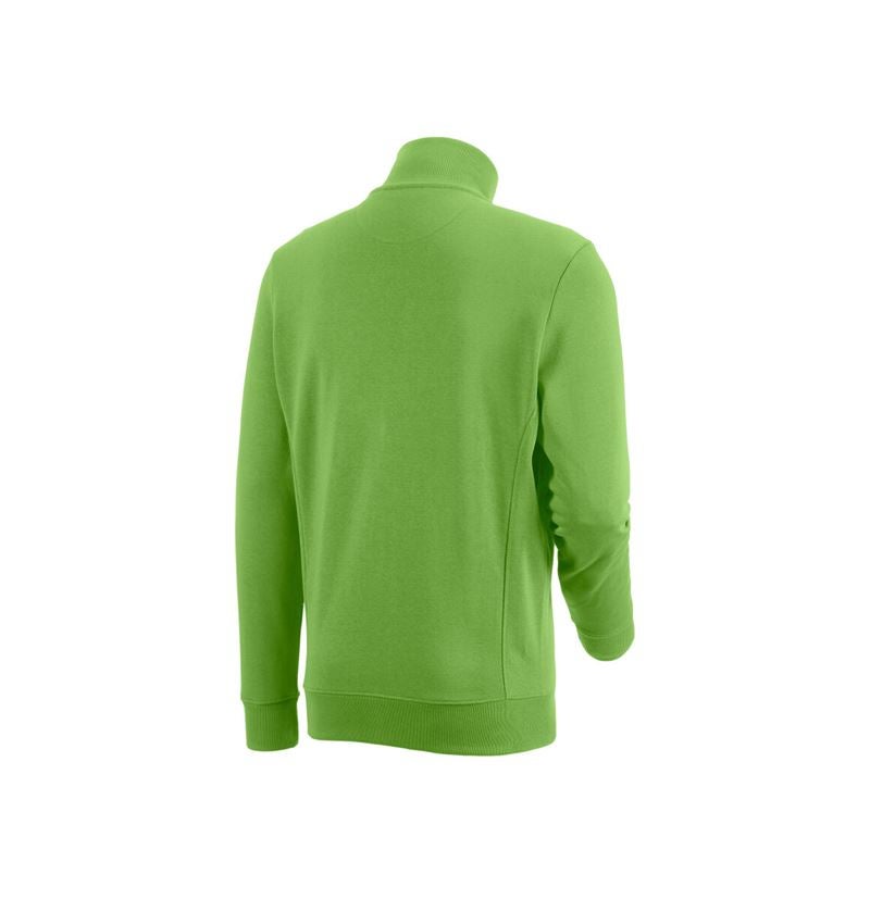 Shirts & Co.: e.s. Sweatjacke poly cotton + seegrün 3