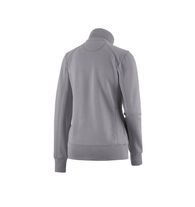 Hauts: e.s. Veste sweat poly cotton, femmes + platine 2