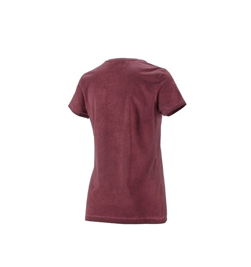 Shirts & Co.: e.s. T-Shirt vintage cotton stretch, Damen + rubin vintage 2
