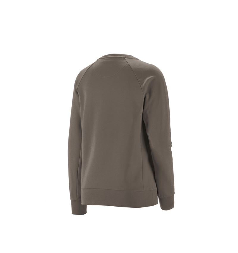 Hauts: e.s. Sweatshirt cotton stretch, femmes + pierre 1