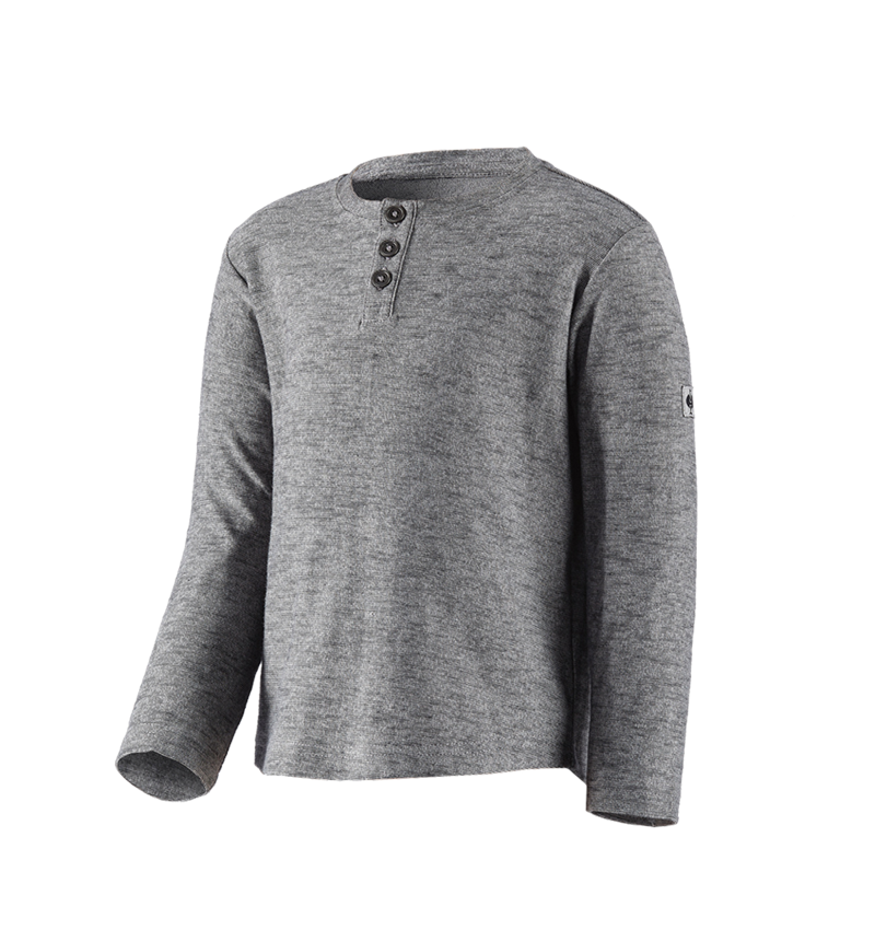 Themen: Longsleeve e.s.vintage, Kinder + schwarz melange 2