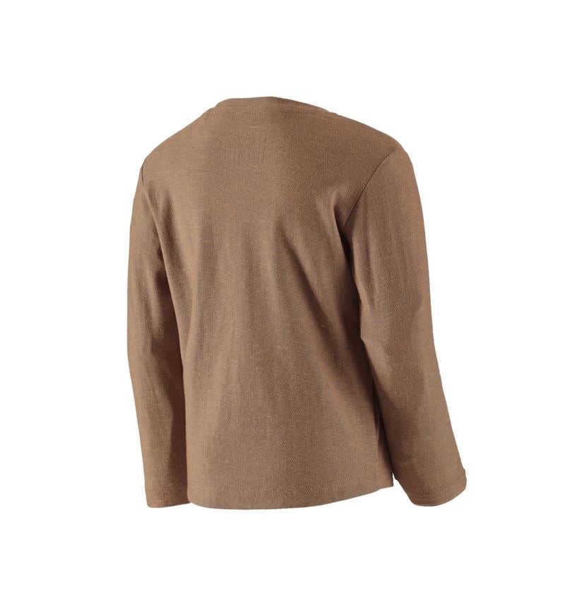 Themen: Longsleeve e.s.vintage, Kinder + sepia melange 1
