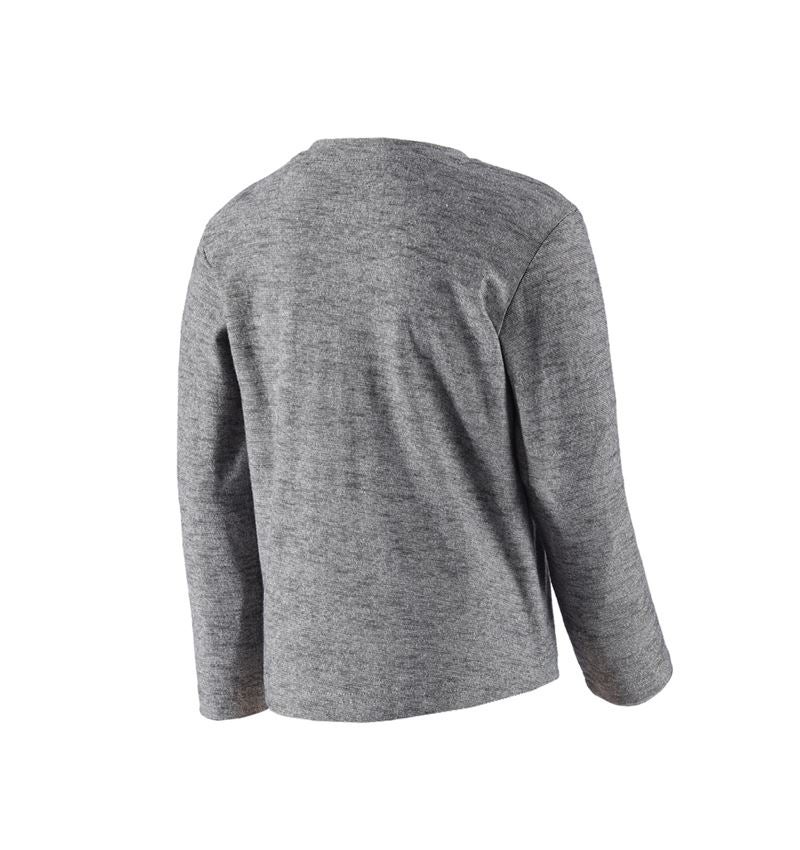 Themen: Longsleeve e.s.vintage, Kinder + schwarz melange 3