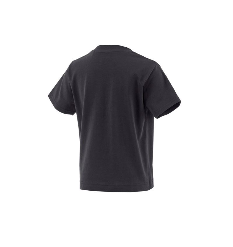 Hauts: T-shirt e.s.concrete, enfants + noir 3