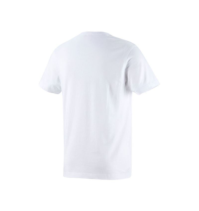Shirts & Co.: T-Shirt e.s.industry + weiß 1