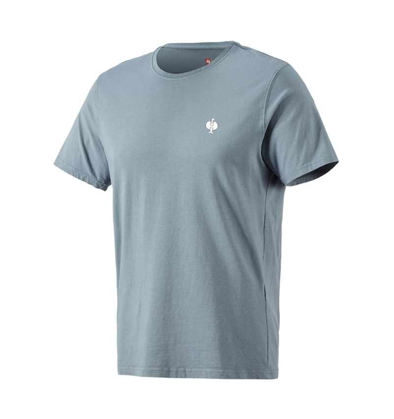 Shirts & Co.: T-Shirt e.s.motion ten pure + rauchblau vintage 2