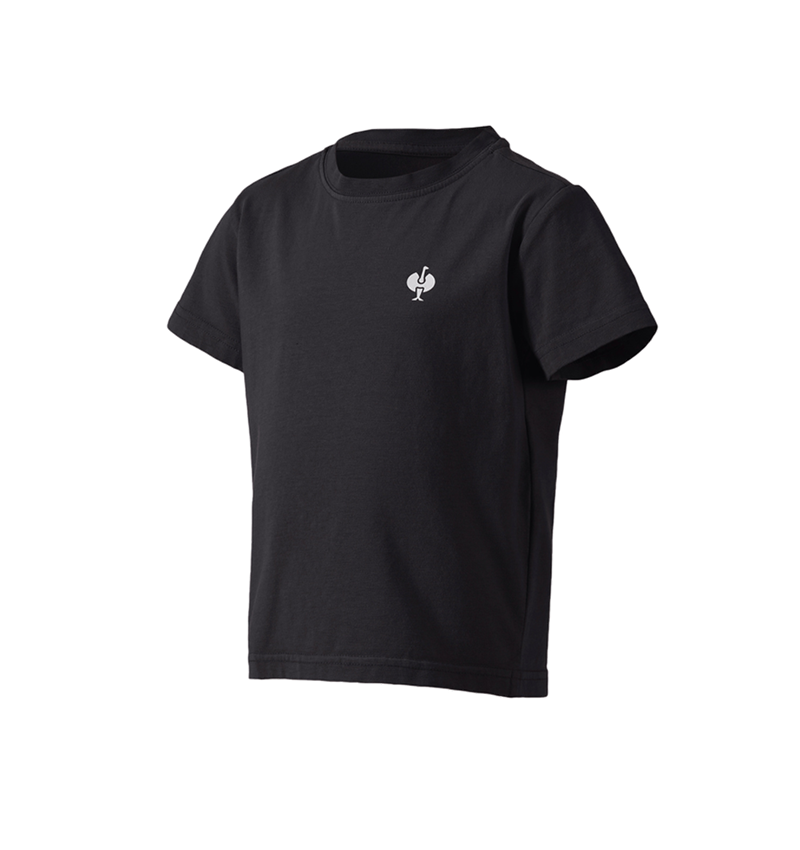 Themen: T-Shirt e.s.motion ten pure, Kinder + oxidschwarz vintage 2