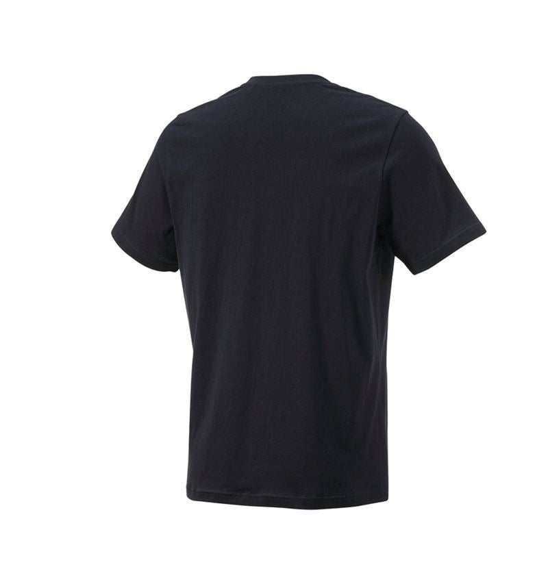 Hauts: e.s. T-shirt cotton light + noir 5