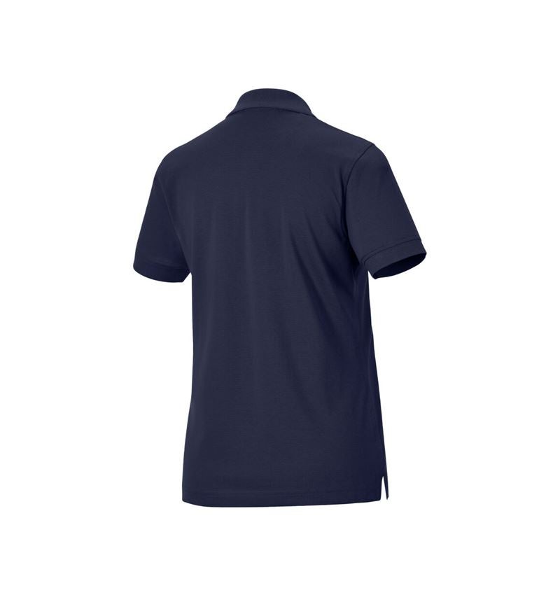 Hauts: Pique-Polo e.s.industry, femmes + bleu foncé 2
