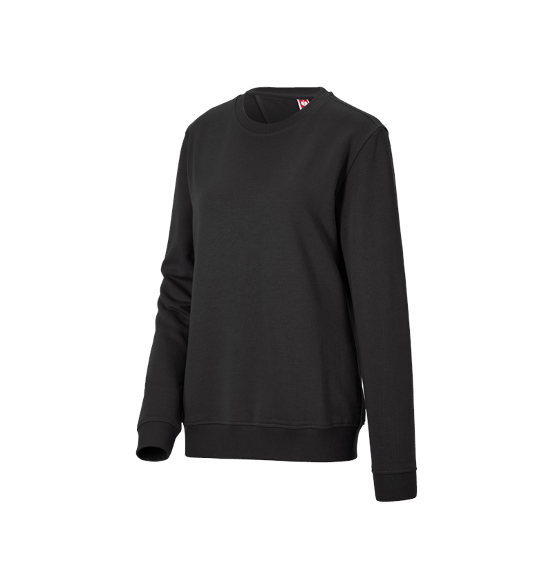 Themen: Sweatshirt e.s.industry, Damen + schwarz 1
