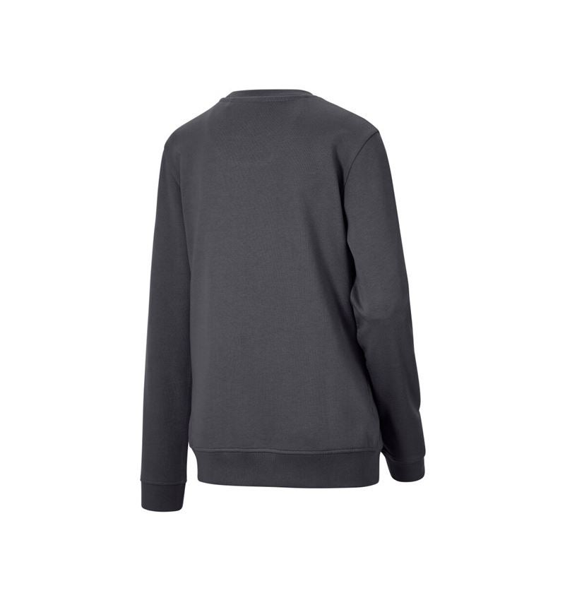 Themen: Sweatshirt e.s.industry, Damen + anthrazit 3