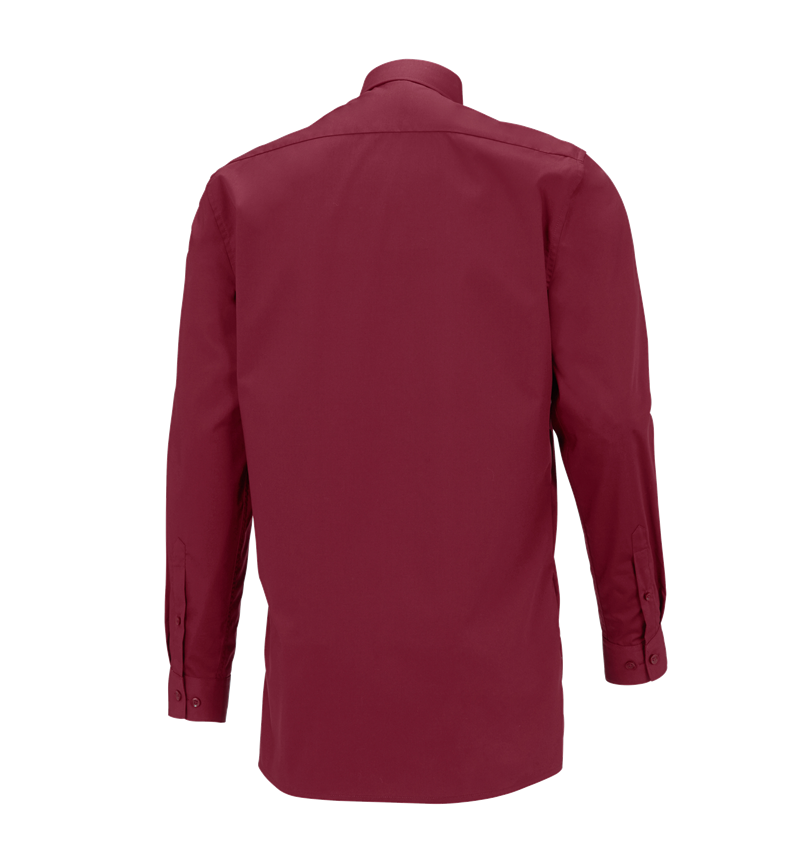 Hauts: e.s. Chemise de service à manches longues + rubis 4