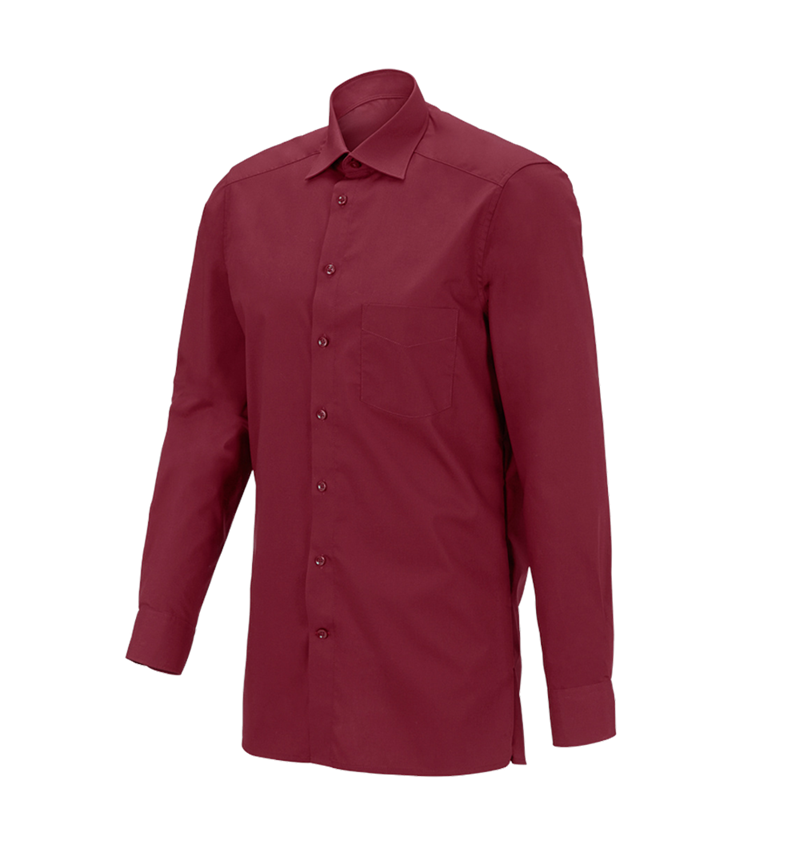 Hauts: e.s. Chemise de service à manches longues + rubis 3