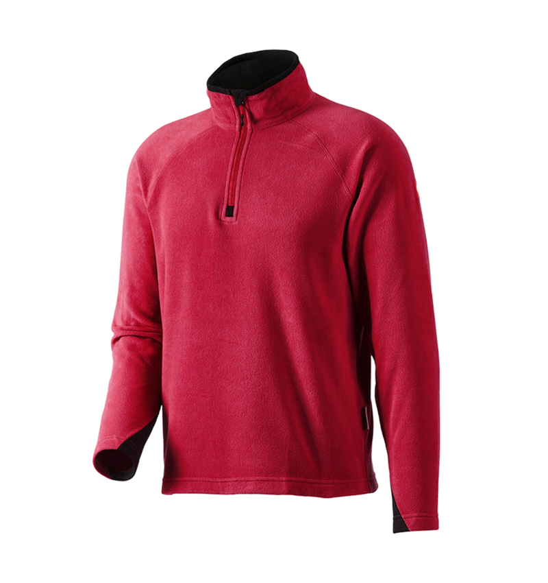 Shirts & Co.: Microfleece Troyer dryplexx® micro + rot 2